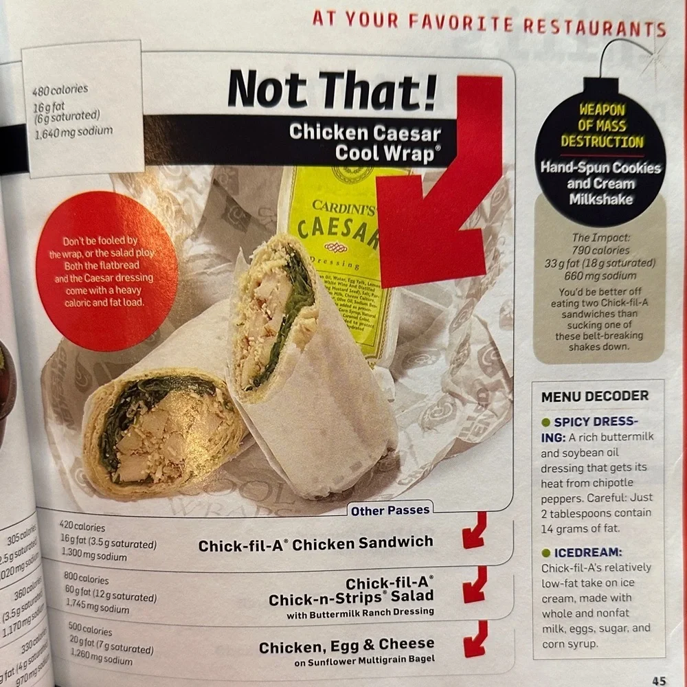 Eat This Not That Healthier Tips Book